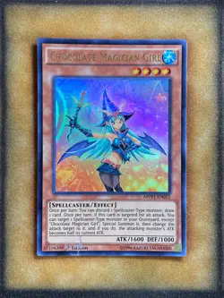 Yugioh Chocolate Magician Girl MVP1-EN052 Ultra Rare 1st Ed MP - Image 1
