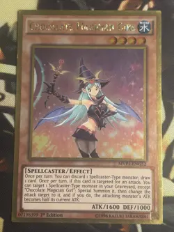 Yugioh: Chocolate Magician Girl - MVP1-ENG52 - Gold Rare - 1st Edition - MP - Image 1