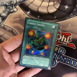 (STO) Yugioh Greed Grado ANPR-EN088 Secret Rare 1st Ed VLP - Image 2