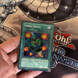 (STO) Yugioh Greed Grado ANPR-EN088 Secret Rare 1st Ed VLP - Image 5