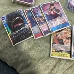 ONE PIECE TCG CARD 250+ SR/Holo/Dons BULK LOT English + Japanese - Image 3