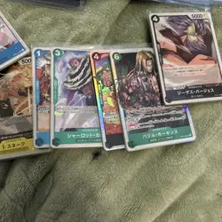 ONE PIECE TCG CARD 250+ SR/Holo/Dons BULK LOT English + Japanese - Image 4