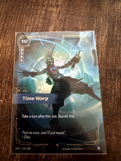 time warp riftbound card (122/298 - Image 1