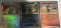 ⭐Pokemon Prismatic Evolution Master Ball LOT!⭐ 2 cards Sneasel Litleo - Image 1