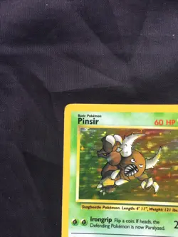 Pokemon Cards: Jungle Rare Holo: Pinsir 9/64 No Symbol Error - Image 3