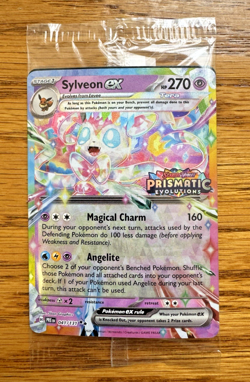 Sylveon EX Prismatic Evolutions Sealed/STAMPED Surprise Box Promo Card #041/131! - Image 1