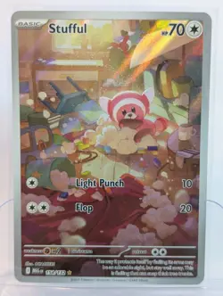 Stufful 154/132 ME01: Mega Evolution - Pokemon Card - NM - Image 1