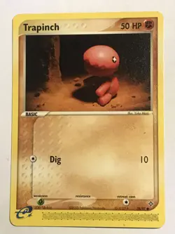 Trapinch 78/97 Ex Dragon Pokemon Card LP - Image 3