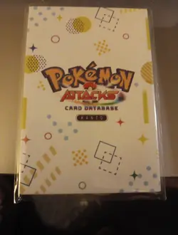 Pokemon Attacks Card Database Kanto Rainbow Holo Complete Set Gengar Charizard - Image 4