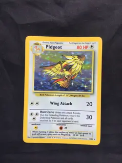 Pokemon Cards: Jungle Rare Holo: Pidgeot 8/64 No Symbol Error - Image 1