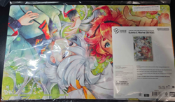 Bandai Card fest Gundam Card Game Official Playmat Suletta &Miorine [EVX02] - Image 1
