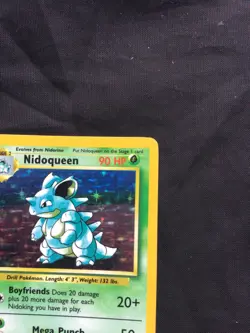 Pokemon Cards: Jungle Rare Holo: Nidoqueen 7/64 No Symbol Error - Image 4