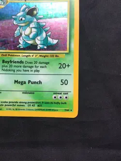 Pokemon Cards: Jungle Rare Holo: Nidoqueen 7/64 No Symbol Error - Image 5