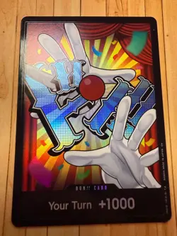 Don!! Card Buggy PRB-02 Foil - One Piece TCG The Best Vol. 2 - Image 1
