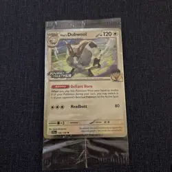 Pokemon TCG Hop's Dubwool Journey Together Best Buy Promo Card 136/159 SEALED - Image 1