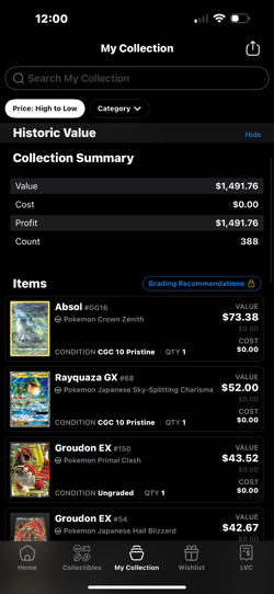 pokemon collection lot 388+ cards graded slabs and ungraded cards - Image 1