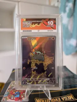 ACE 10 Phanpy 115/106 AR Japanese Pokemon Card Super Electric Breaker GEM MINT - Image 1
