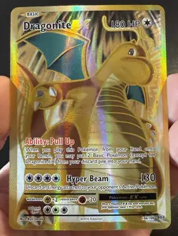 Dragonite EX 106/108 Pokemon Evolutions Ultra Rare Full Art DAMAGED Card - Image 3