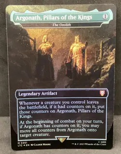 MTG Argonath, Pillars of the Kings The Ozolith NM Foil 0351 Extended Art LTC - Image 1
