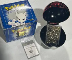 Pokemon Mewtwo 23k Gold Plated Trading Card Burger King Promo 1999 Blue Box SSP - Image 1