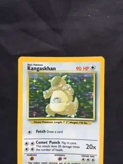 Pokemon Cards: Jungle Rare Holo: Kangaskhan 5/64 No Symbol Error - Image 2