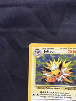 Pokemon Cards: Jungle Rare Holo: Jolteon 4/64 No Symbol Error - Image 3