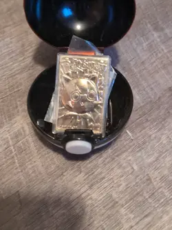 VTG 1999 Pokemon Burger King Limited Edition 23K Gold Plated Jigglypuff Card COA - Image 2