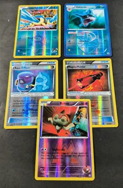Pokemon Double Crisis Team Aqua Team Magma Reverse Holo Lot Of 5 Cards LP-NM - Image 1