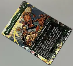 MTG Marvel’s Spider-Man Spider-Ham Legendary Creature RARE REGULAR #0201 - Image 2