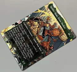 MTG Marvel’s Spider-Man Spider-Ham Legendary Creature RARE REGULAR #0201 - Image 3