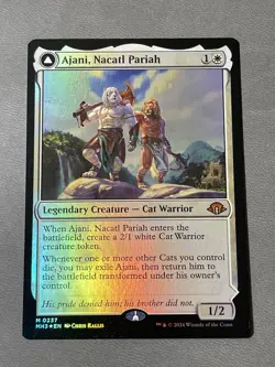 MTG Modern Horizons 3 AJANI, NACATL PARIAH Foil NM (0071) NM - Image 1