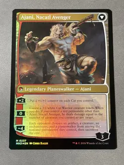 MTG Modern Horizons 3 AJANI, NACATL PARIAH Foil NM (0071) NM - Image 2