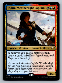Jhoira, Weatherlight Captain R 0118 Edge of Eternities Regular - Image 1