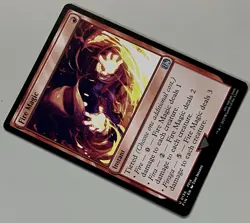 MTG Final Fantasy Fire Magic Instant UNCOMMON REGULAR #0136 - Image 2
