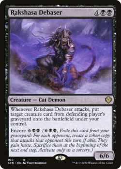 Rakshasa Debaser [Starter Commander Decks] Magic MTG - Image 1