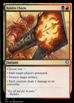 Rakdos Charm [Starter Commander Decks] Magic MTG - Image 1