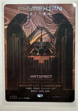 Phyrexian Altar Halo Foil NM Encyclopedia of Magic Secret Lair MTG AZ Pack Fresh - Image 1