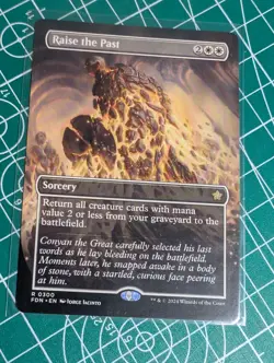 Raise the Past (Borderless) Foundations Regular NM - Image 1