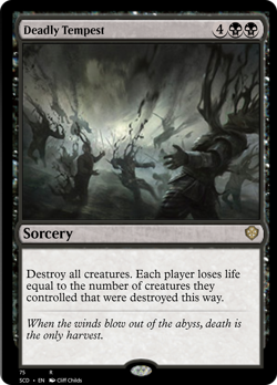 Deadly Tempest [Starter Commander Decks] Magic MTG - Image 1