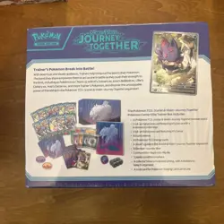 Pokemon TCG Journey Together Pokemon Center Enhanced Elite Trainer Box ETB New - Image 4