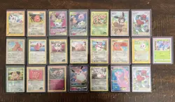 22 Pokemon Cards Lot Random Lot Full Art Holo EX GX Pink Rare Misc - Image 1