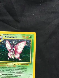 Pokemon Cards: Jungle Rare Holo: Venomoth 13/64 No Symbol Error - Image 4