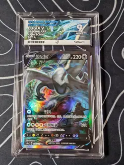 Pokemon Chinese Lugia V CS6aC 146/131 SR Alt Art Silver Tempest Graded Ace 9 - Image 1