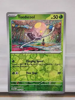 Pokemon TCG - Paradox Rift - Toedscool - 015/182 - Reverse Holo - NM/M - Image 1