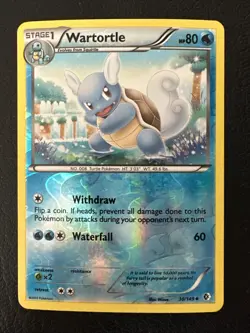 Pokemon - Wartortle - 30/149 - Boundaries Crossed - Reverse Holo - Image 1