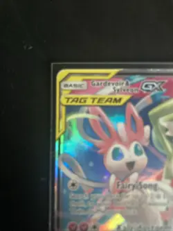 Pokemon Gardevoir & Sylveon GX - Ultra Rare Holo Tag Team Unbroken Bonds 130/214 - Image 2