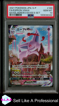 ESPEON POKEMON 189 2021 EEVEE HEROES EEVEE'S SET HOLO JAPANISCH PSA 10 - Image 1