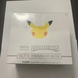Pokemon TCG: 25th Anniversary Celebrations Elite Trainer Box (2021) NEW SEALED 820650809439 - Image 1