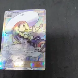 Lillie 147/149 Sun & Moon Base Set Full Art Holo Rare Trainer Pokemon - Image 1