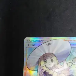 Lillie 147/149 Sun & Moon Base Set Full Art Holo Rare Trainer Pokemon - Image 4
